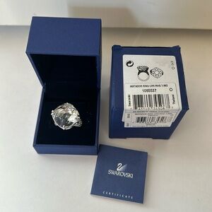 BNIB Swarovski Matador ring size 55/S